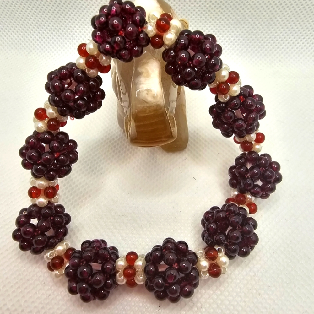 - Garnet Grape Bracelet